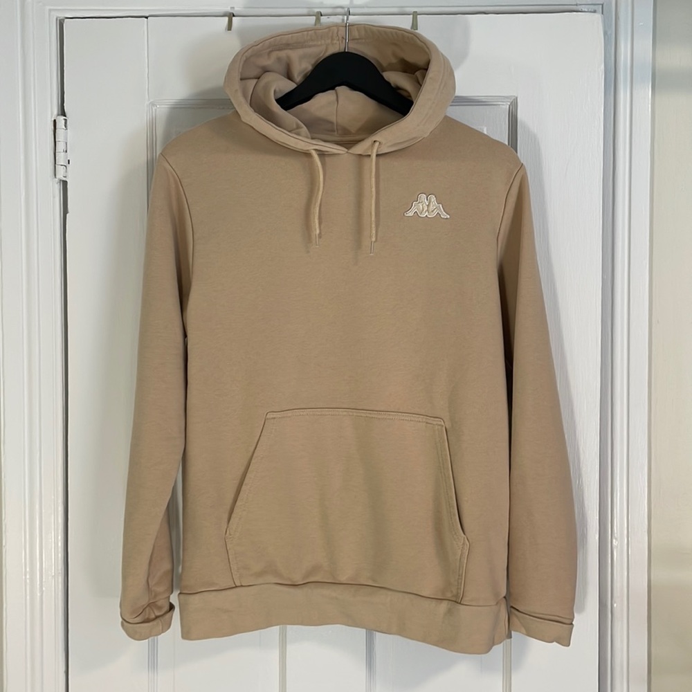 Tan/cream Kappa Hoodie - Small